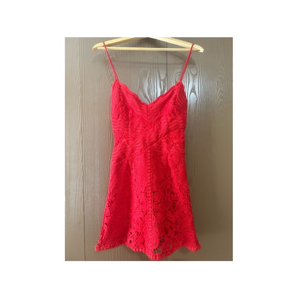 Angel Biba red dress. Never been worn. NWT